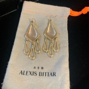 Alexis Bittar Gold Chandelier